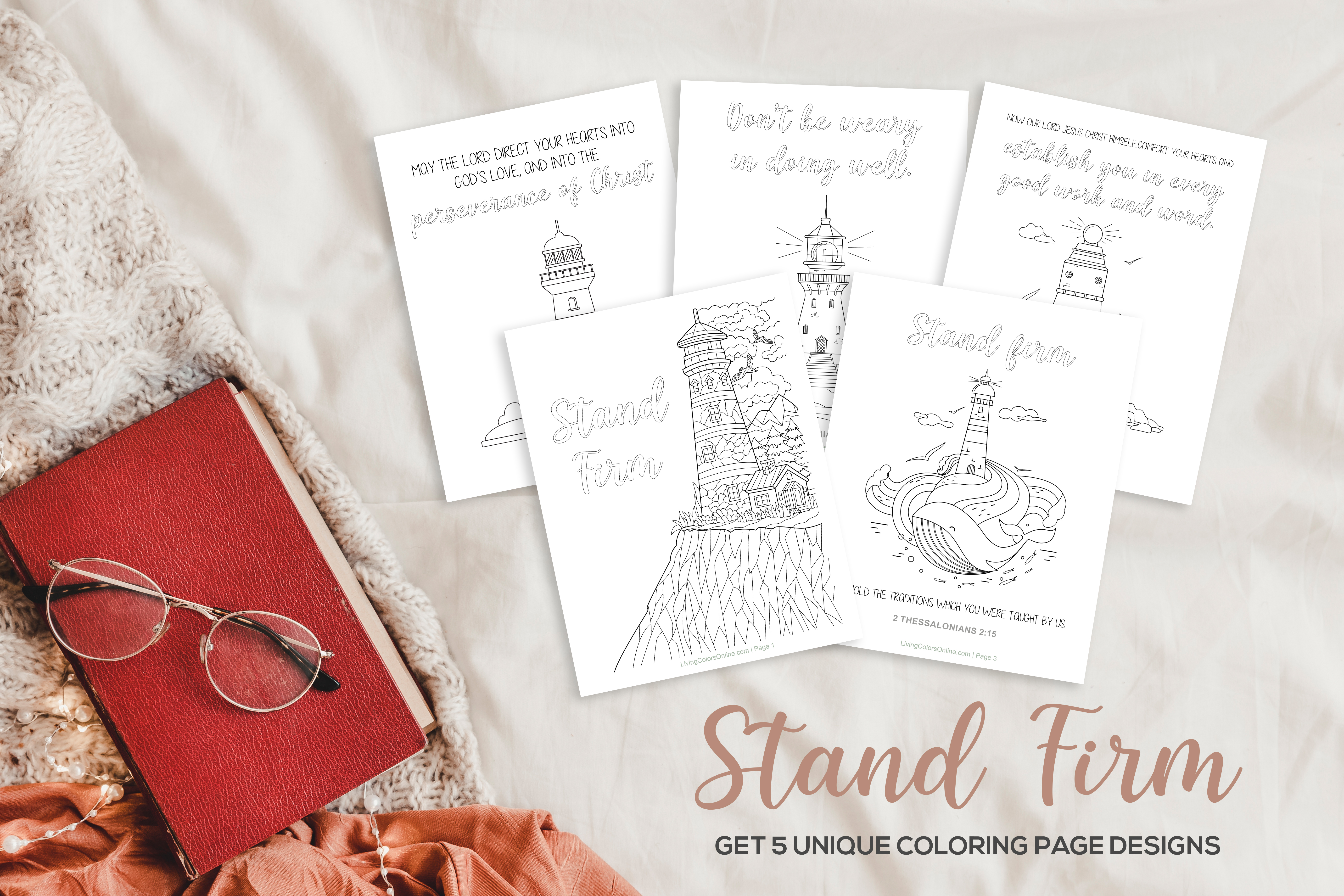 Scripture coloring pages