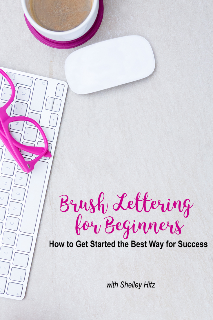 Brush lettering for beginners is the class I wish I would have had when I first started with calligraphy. You'll get lettering practice sheets and more! #brushlettering